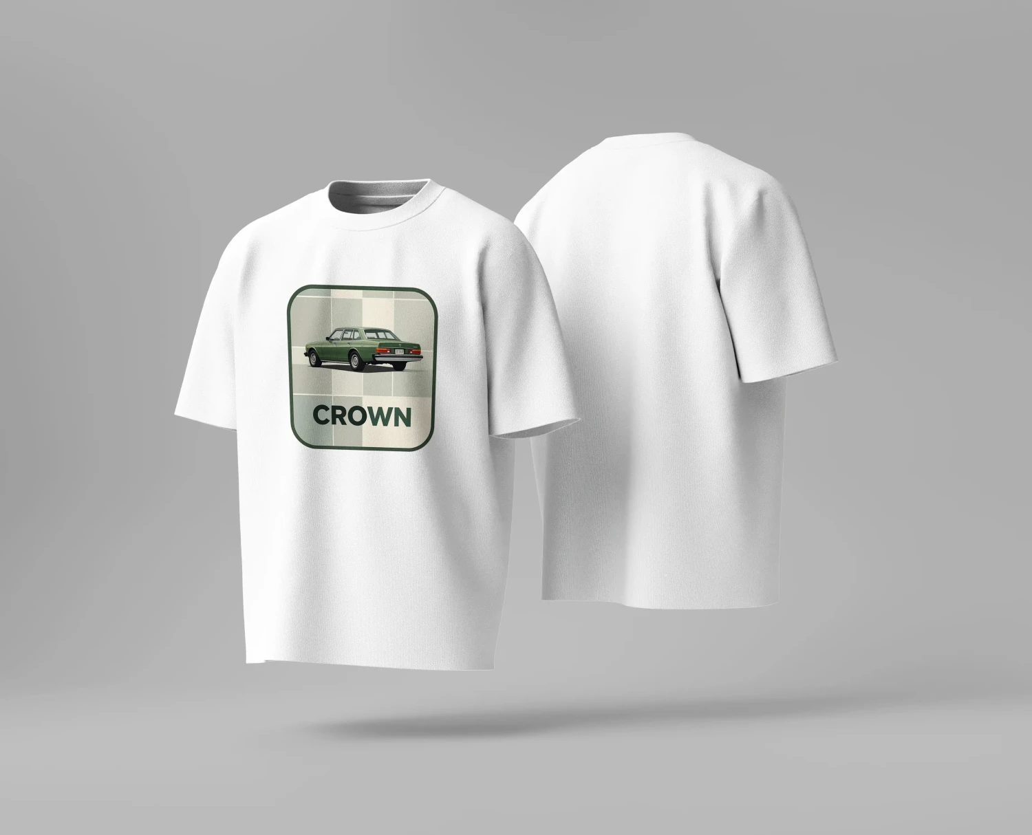Vintage Crown JDM Car T-shirt | 240GSM Cotton