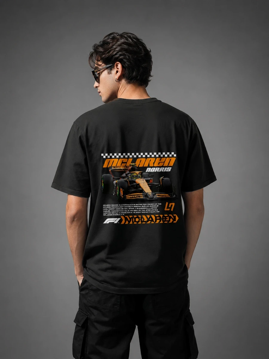 Lando Norris McLaren F1 T-Shirt | LN4 Racing Graphic Tee