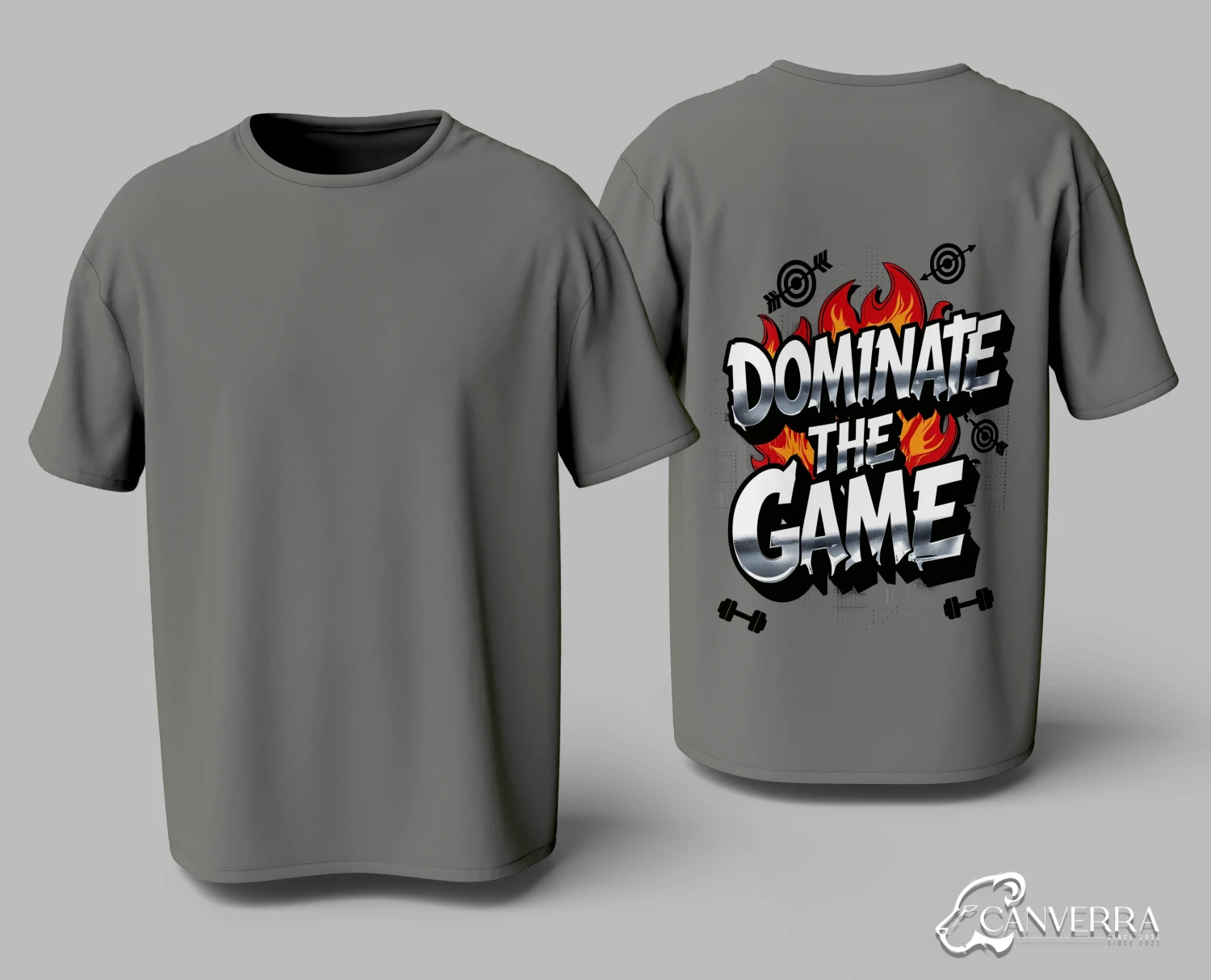 Dominate The Game Motivational T-shirt