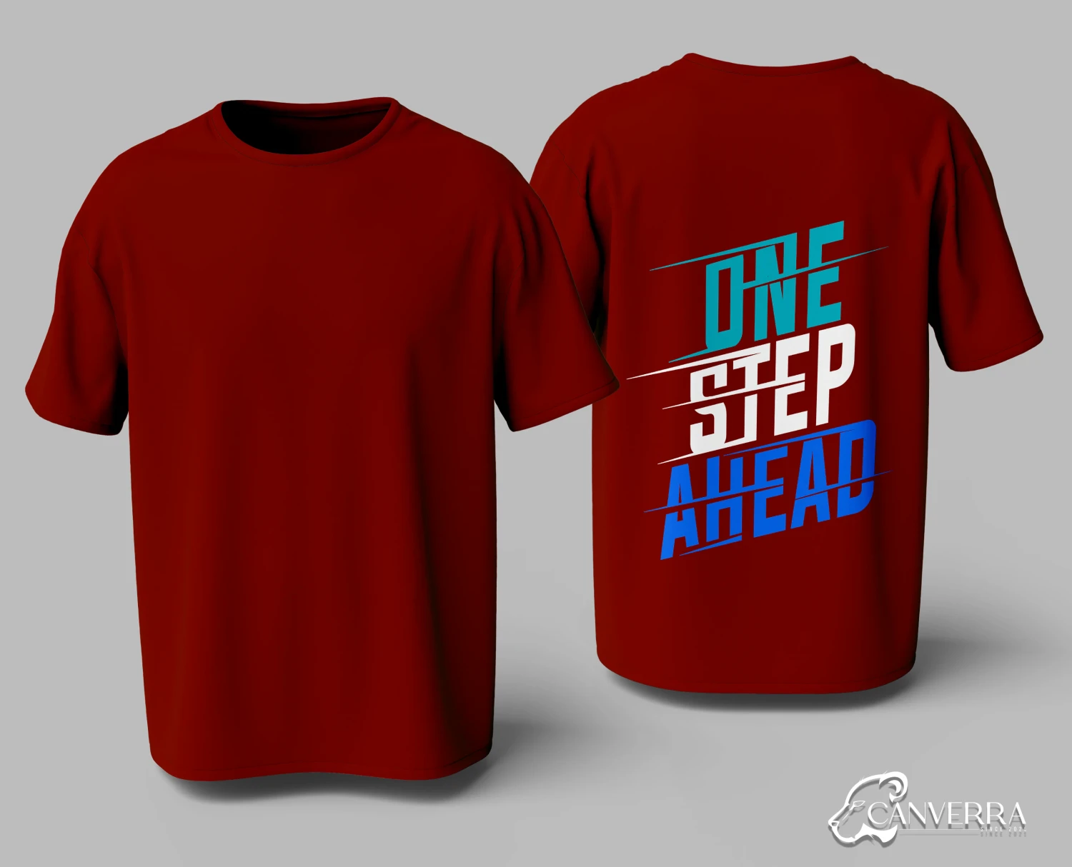 One Step Ahead Graphic Tee | Modern Motivational Shirt