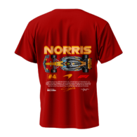 Lando Norris McLaren F1 #4 Driver T-Shirt – Premium Cotton Unisex