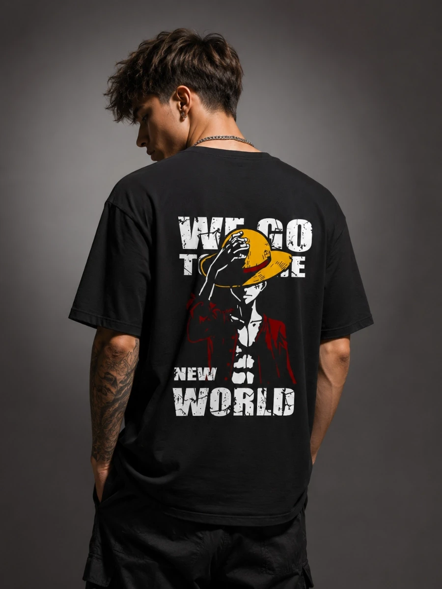 Luffy New World One Piece T-shirt