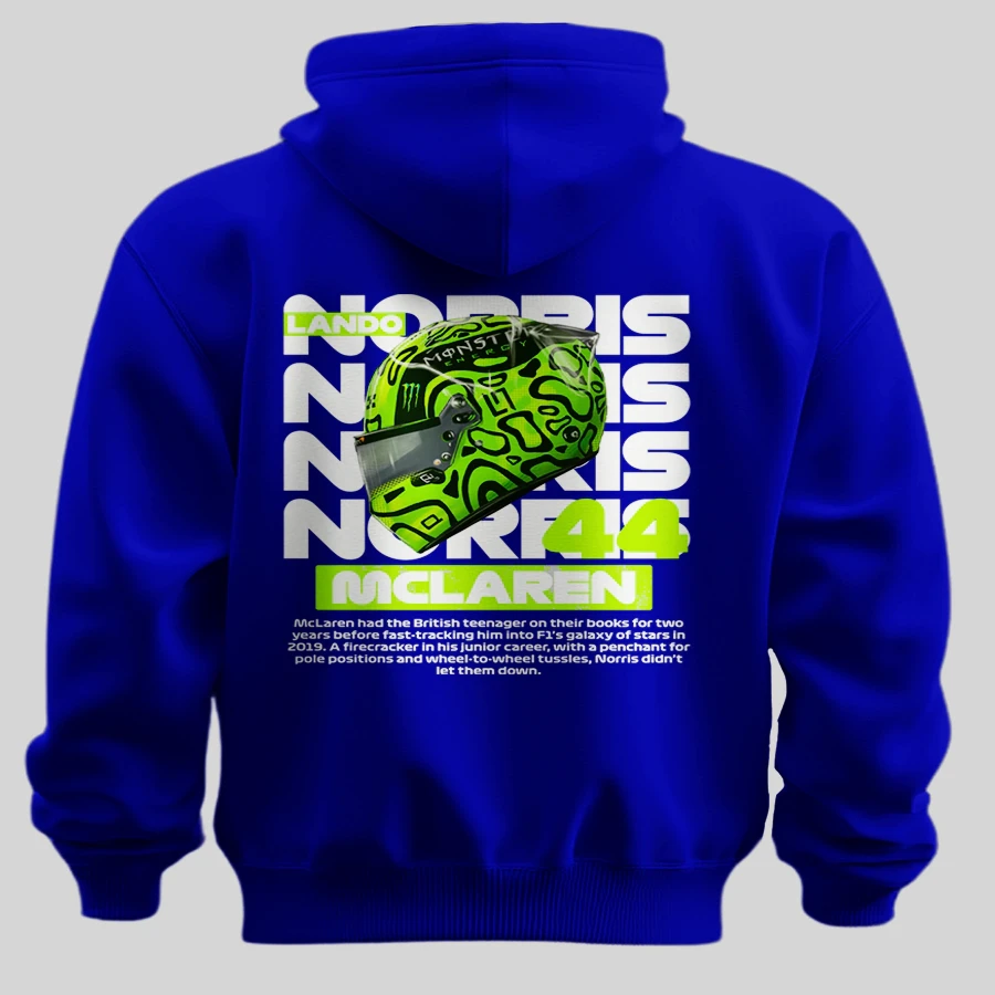 Lando Norris 4 McLaren F1 Hoodie | Premium Racing Apparel