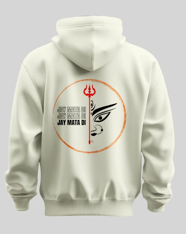 Jai Mata Di Graphic Hoodie | Premium Devotional Apparel