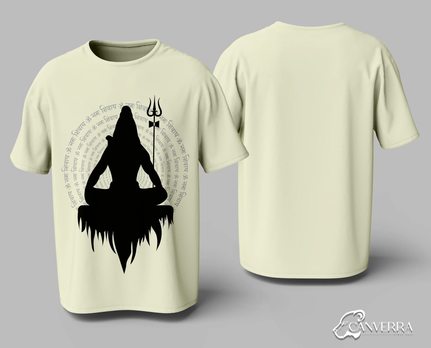Adiyogi Om Namah Shivaya Spiritual Meditating T-Shirt