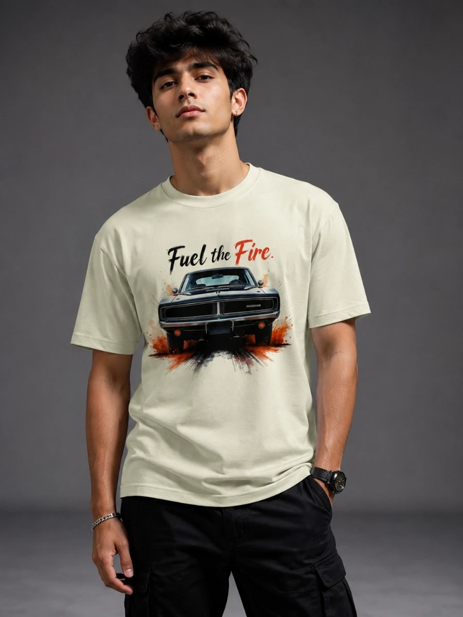 "Fuel the Fire" Classic Muscle Car T-shirt