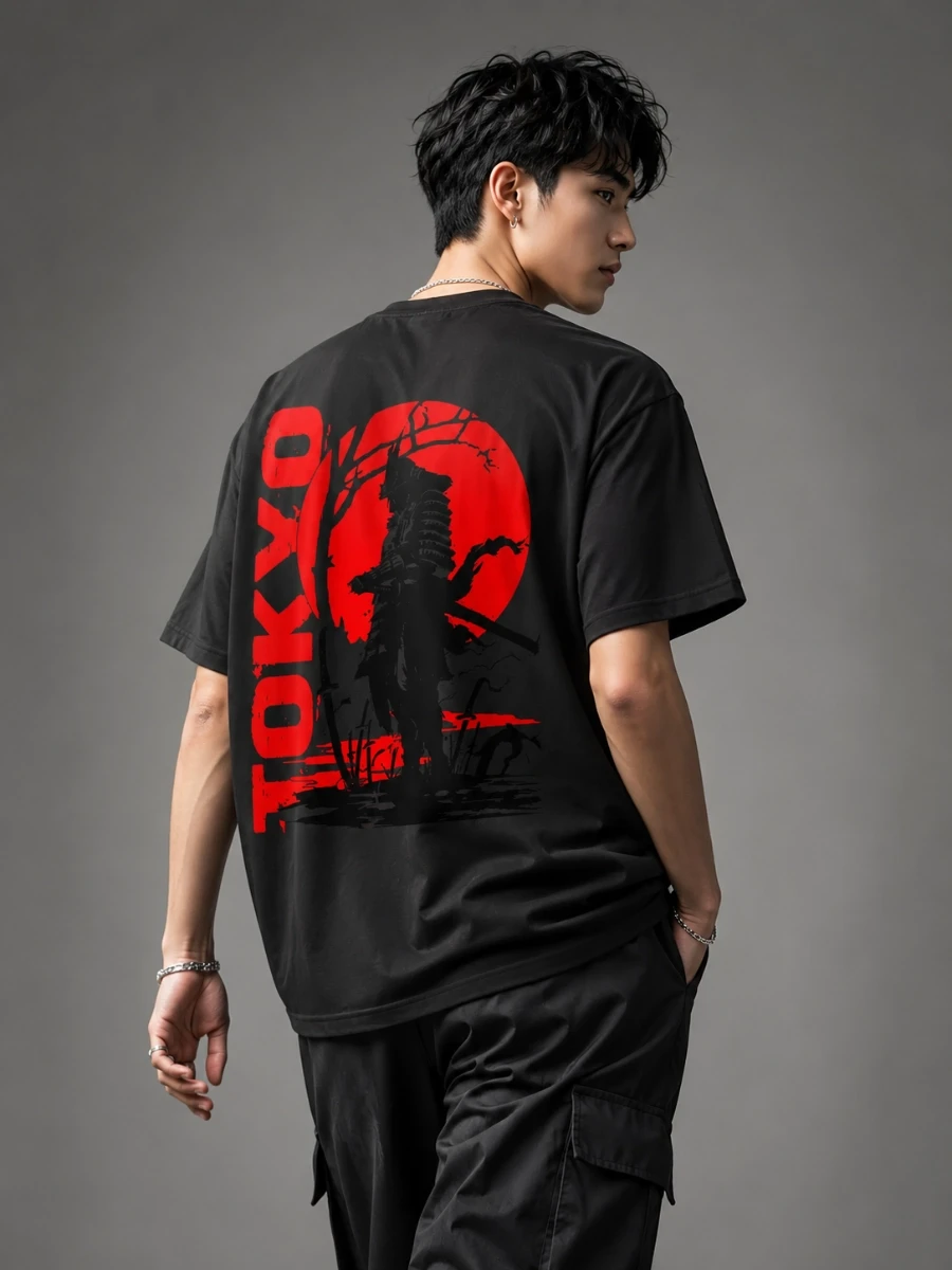 Tokyo Samurai Silhouette T-shirt