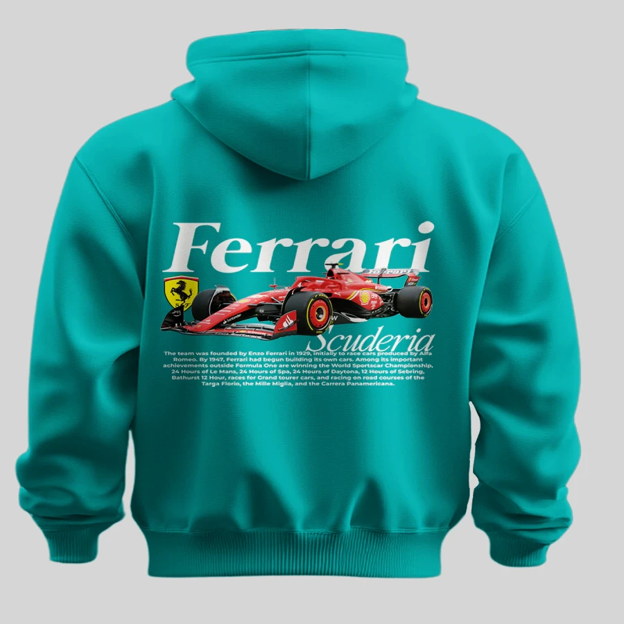 Scuderia Ferrari F1 Racing Hoodie | Premium Motorsports Apparel