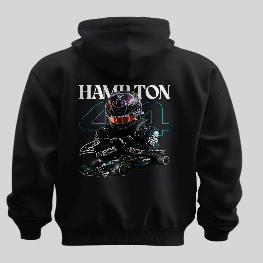Lewis Hamilton 44 F1 Hoodie | Premium Mercedes Apparel